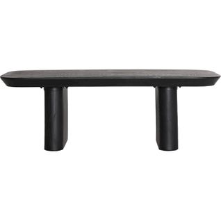 Table Basse Contemporaine Rognes Bois Noir