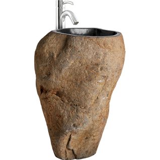 Lavabo Vintage En Pierre Stylé Scorpion