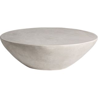 Table Basse Telfs Élégante En Ciment Gris