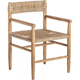 Fauteuil Colonial Manhula En Teck