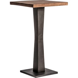Table Haute Bugle Style Industriel En Bois