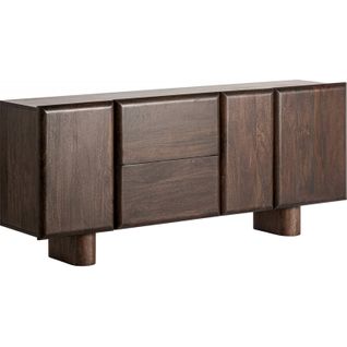 Buffet Craigh Style Art Déco En Bois De Mango Marron