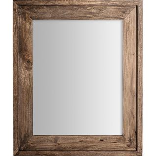 Miroir Giekau Épuré En Abois Naturel