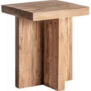 Table D'appoint Teka Naturelle Style Colonial