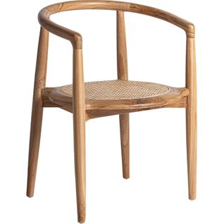 Chaise Tostily En Teka Et Rotin Design