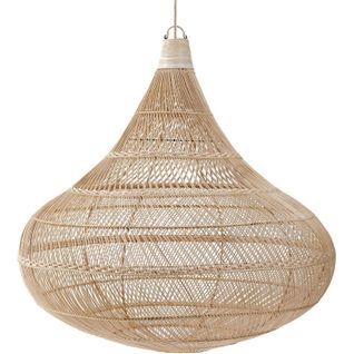 Abat-jour Élégante Drop Rattan