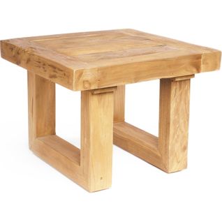 Table D'appoint En Teck Recyclé Bazar Bizar