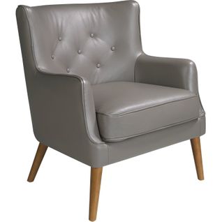 Fauteuil En Cuir Gris Confort Et Design Angel Cerda