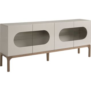 Buffet Gris Éclairage LED Angel Cerda 180cm