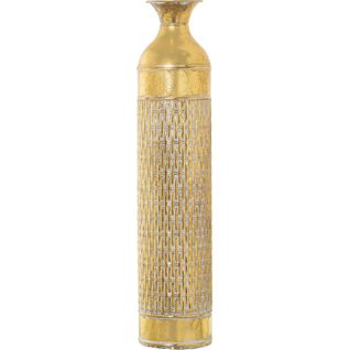 Vase Métal Doré Chic Et Élégant Pour Déco Brillante
