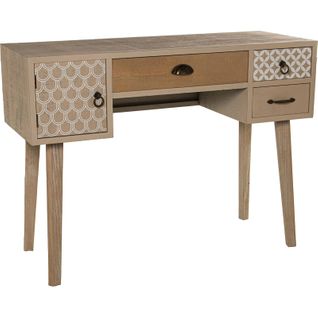 Console Élégante En Bois Pour Une Entrée Chaleureuse