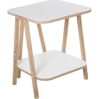 Table D'appoint Élégance Bois Clair Pour Salon