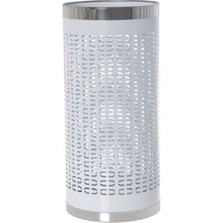 Porte-parapluie Métal Blanc Décoration D'entrée Élégante