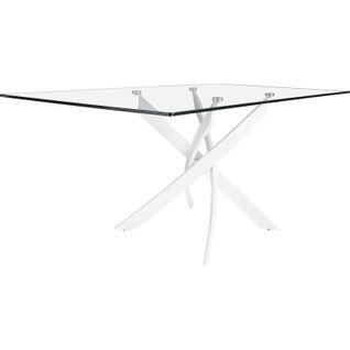 Table à Manger Verre Trempé Design Angel Cerda