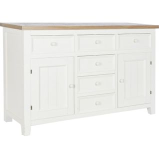 Buffet Beige Élégant En Paulownia Pour Intérieur Cosy