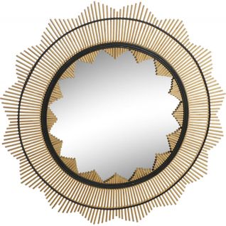 Miroir Bambou Brun Pour Déco Chic Et Naturelle