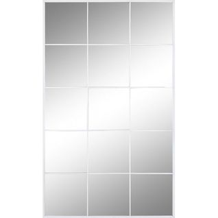 Miroir Effet Fenêtre Blanc Pour Déco Élégante