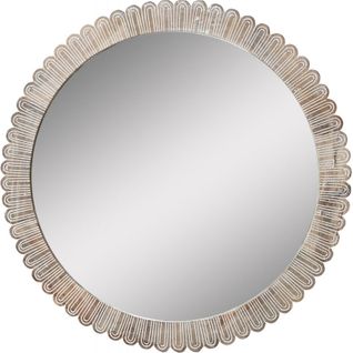 Miroir Élégant Effet Verre De Mangue Naturel