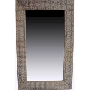 Miroir Rectangulaire Élégance Bois Naturel