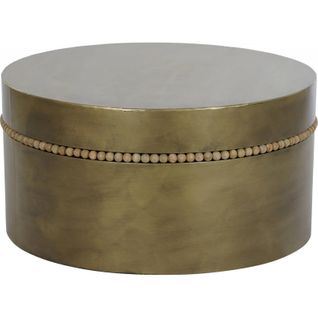 Table Basse Design Métallique Dorée Pour Élégance Intérieure