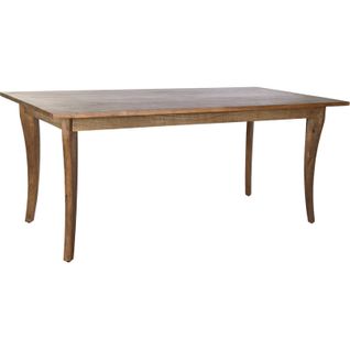 Table à manger Élégante En Bois Massif Durable