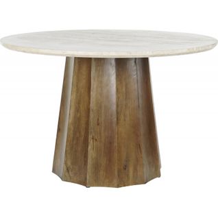 Table De Salon Marbre Beige Pour Élégance Contemporaine