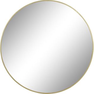 Miroir Élégant Métal Doré Pour Intérieur Chic