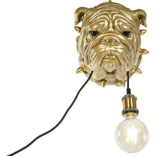 Applique Lumineuse Forme Bulldog Pour Ambiance Cosy