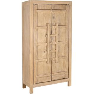 Armoire Bois Naturel Chic Pour Salon Épuré