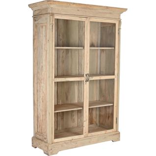 Vitrine Éco-responsable En Bois Recyclé