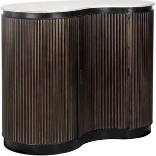 Bar Élégant Une Porte Fer Et Marbre