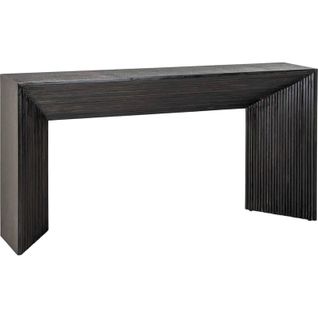 Console Gizen Élégante Avec Laiton Raffiné