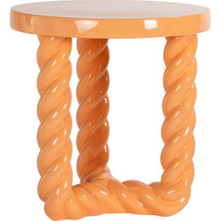 Table D'appoint Rosly Orange Éclatante