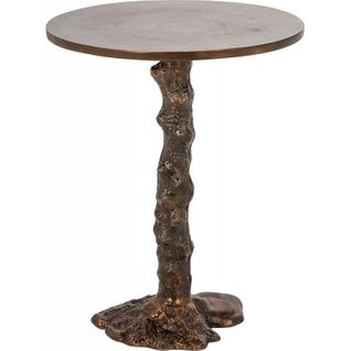 Table D'appoint Misty Bronze Élégance