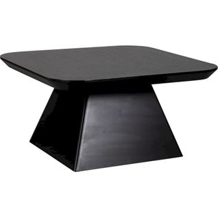 Table De Salon Élégante Noire Mdf