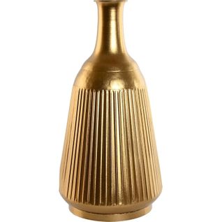 Vase Métal Doré Style Moderne Élégance Décoration Intérieur