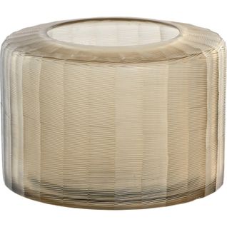 Vase En Verre Design Effet Texturé Style Moderne Déco Salon