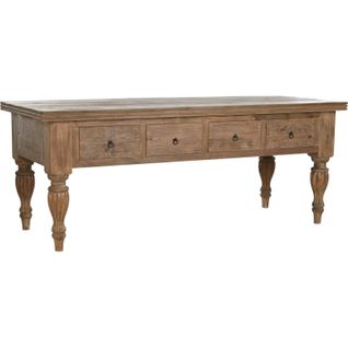 Console Élégante En Teck Recyclé Avec Tiroirs Pratiques