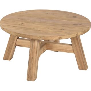 Table Basse En Bois Naturel Esprit Chaleureux Pour Salon Cosy