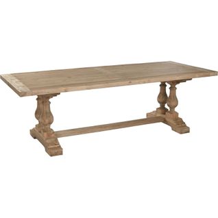 Table En Bois Recyclé Esprit Shabby Chic Pour Salle à Manger