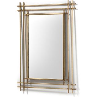 Miroir Mural Doré En Métal Au Style Raffiné Pour Intérieur