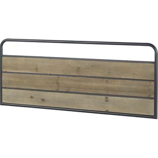 Tête De Lit Bois Et Métal Style Industriel Naturel