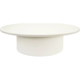 Table Basse Blanche Laquée Design Moderne Pour Salon Élégant