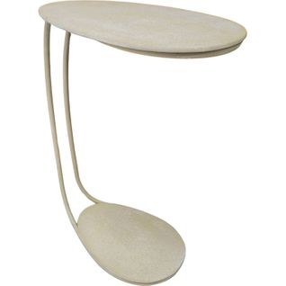 Table Dappoint Aluminium Beige Lavé Design Élégant Et Léger