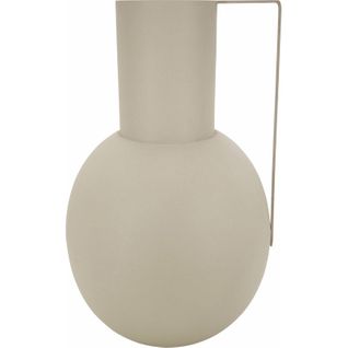 Vase Décoratif En Métal Topo Avec Anse Élégante