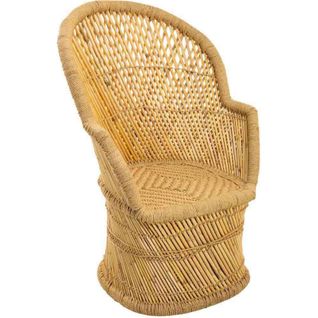 Fauteuil Rond En Bambou Et Corde Naturelle Ambiance Zen