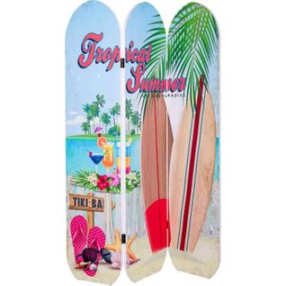 Paravent Décoratif Ambiance Tropicale Pour Intérieur Coloré