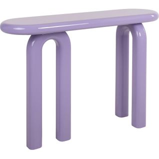 Console Murale Violette Design Moderne En Mdf