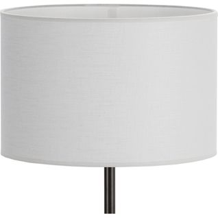 Abat-jour En Lin Blanc Cassé Finition Élégante Pour Salon Cosy