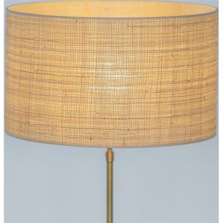 Abat-jour Crème En Fibre Naturelle Style Raffiné Et Chaleureux